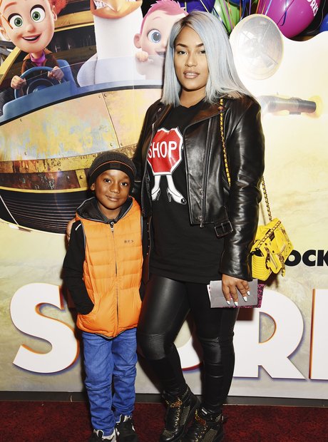 Stefflon Don and her son