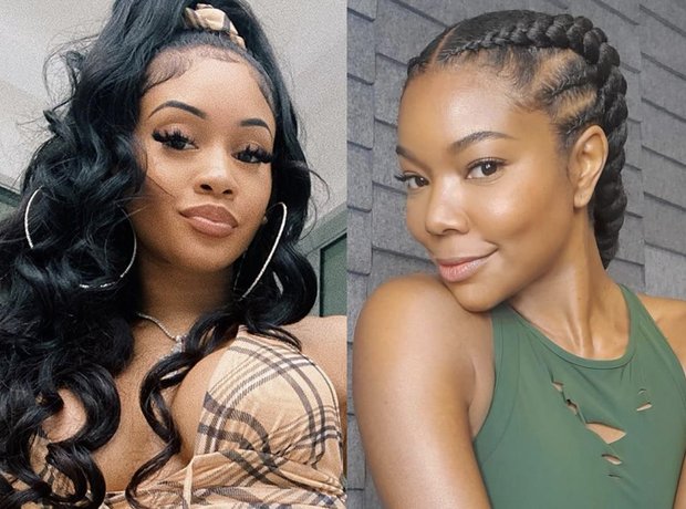 Saweetie and Gabrielle Union related