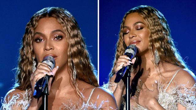 Beyonce singing
