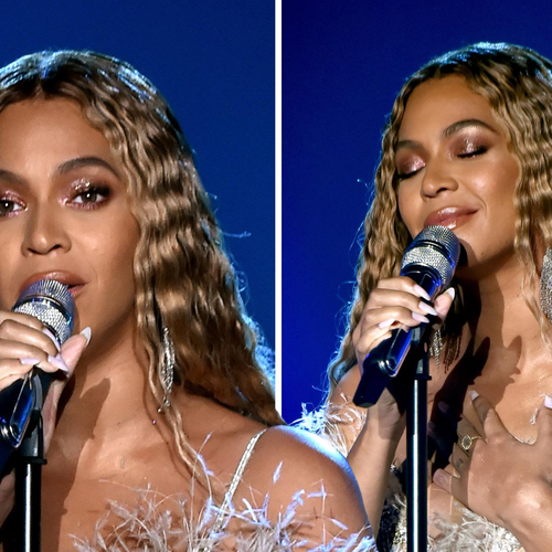 Beyonce singing