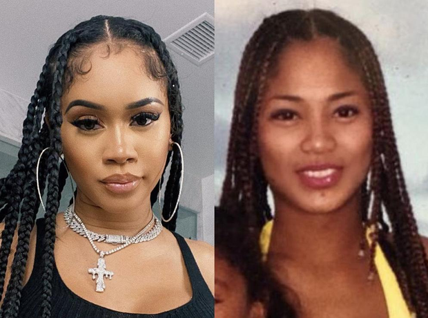 Saweetie and her mom