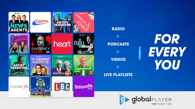 Listen to Capital XTRA on Global Player: Podcasts, Playlists and more!